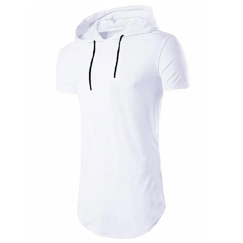 Camiseta Longline Manga Curta com Capuz Plus Size C14plus-CINZAGRAFITE-G4