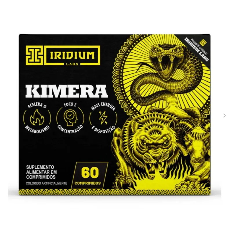 Kimera Thermo 4 Ultra Suplementos Iridium Labs 60 comps