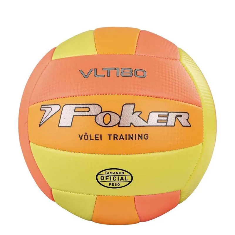 Bola de Vôlei Poker Training 05843 - Amarelo/Laranja