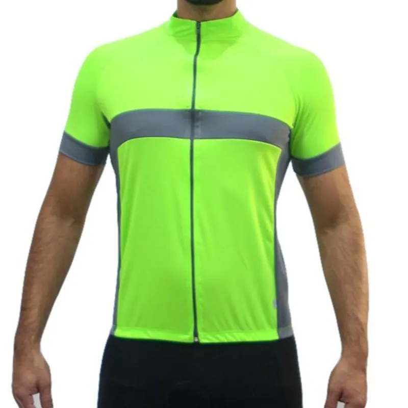 Camisa Ciclismo Masculina Proteção UV Dry Mtb Zíper Total 3 Bolsos