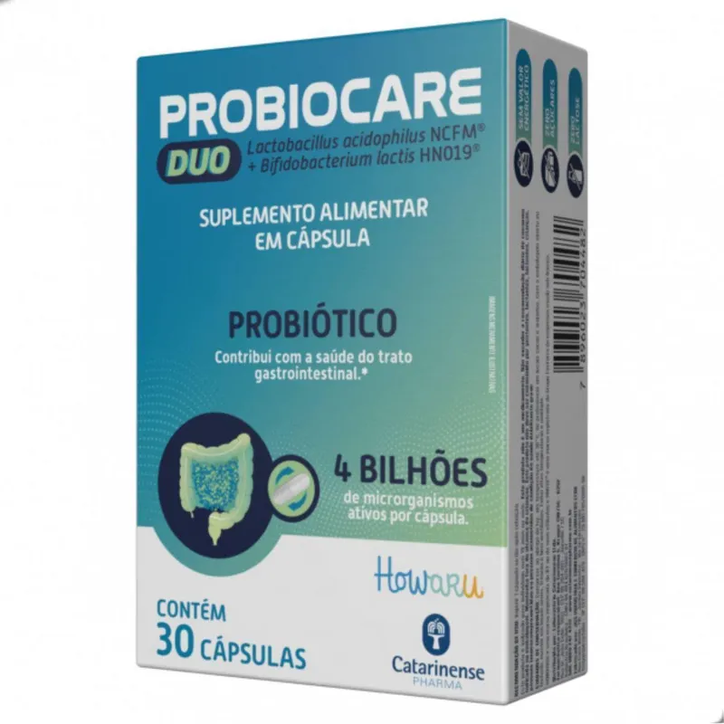 Probiocare Duo 4Bi Suplemento Gastro 30 Capsulas Catarinense