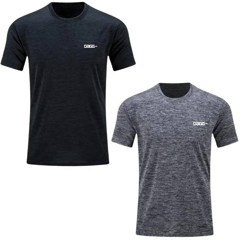 kit 2 Camisas Masculina Esportiva Original Dagg Para Treino Premium