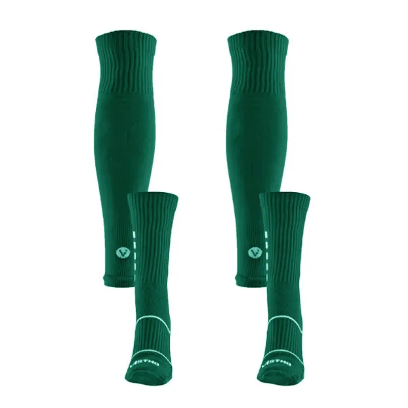 Kit Meia Esportiva Antiderrapante + Meião Cortado Vistho VS54