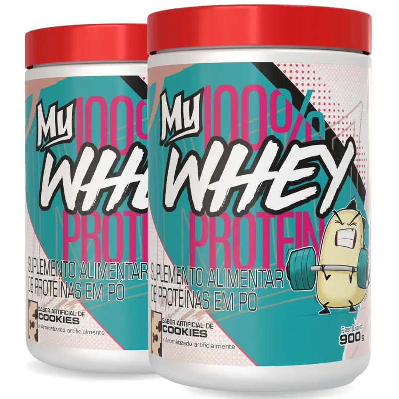 Kit 2x Whey Protein Concentrado – My Suplementos