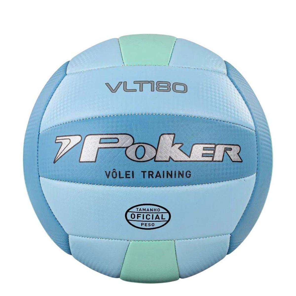 Bola de Vôlei Poker Training 05843 - Azul/Verde