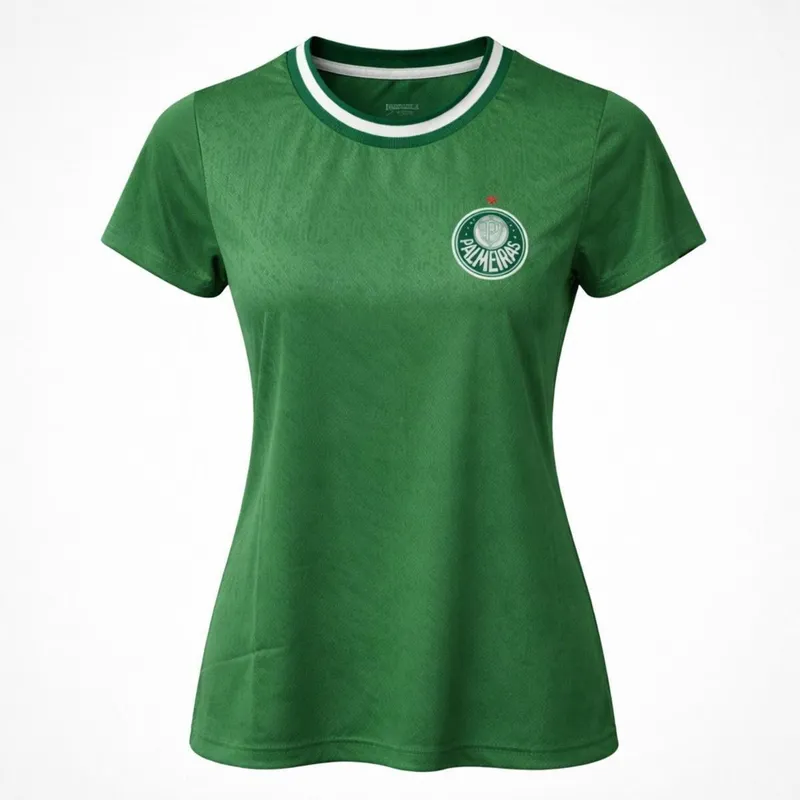Camisa Palmeiras Home Verde - Feminino