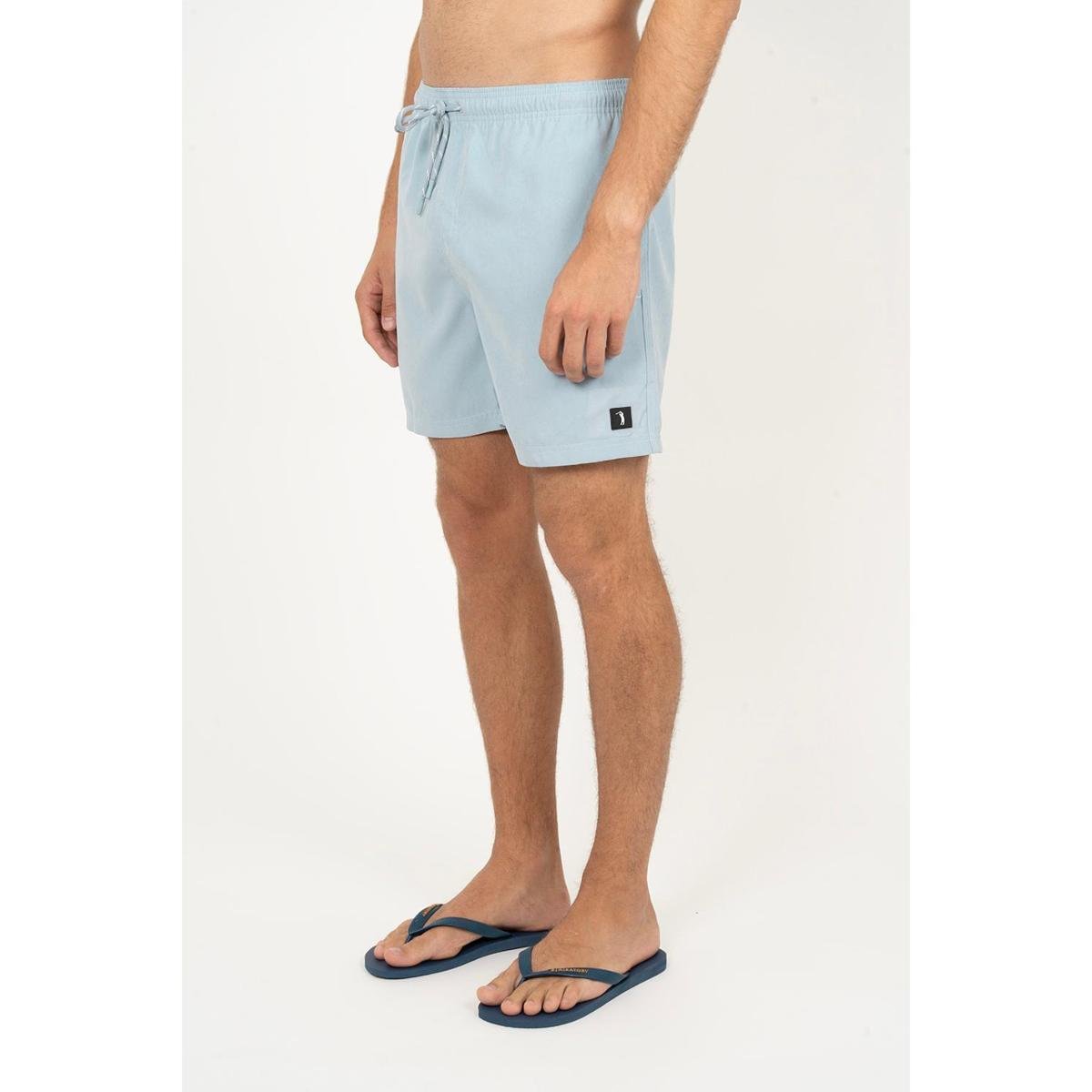 Shorts Liso Aleatory Adler Azul