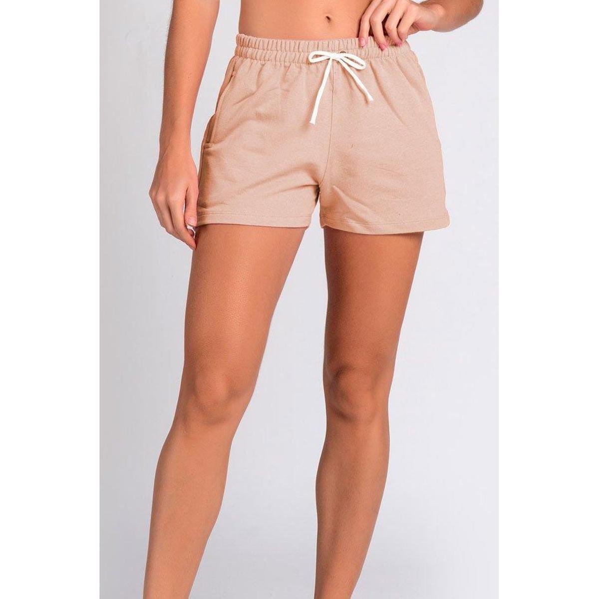 Short Moletom Runner Cappuccino
