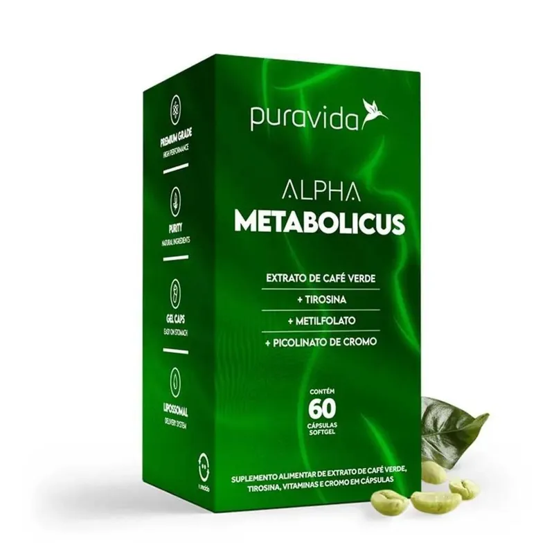 Alpha Metabolicus Puravida 60 cápsulas
