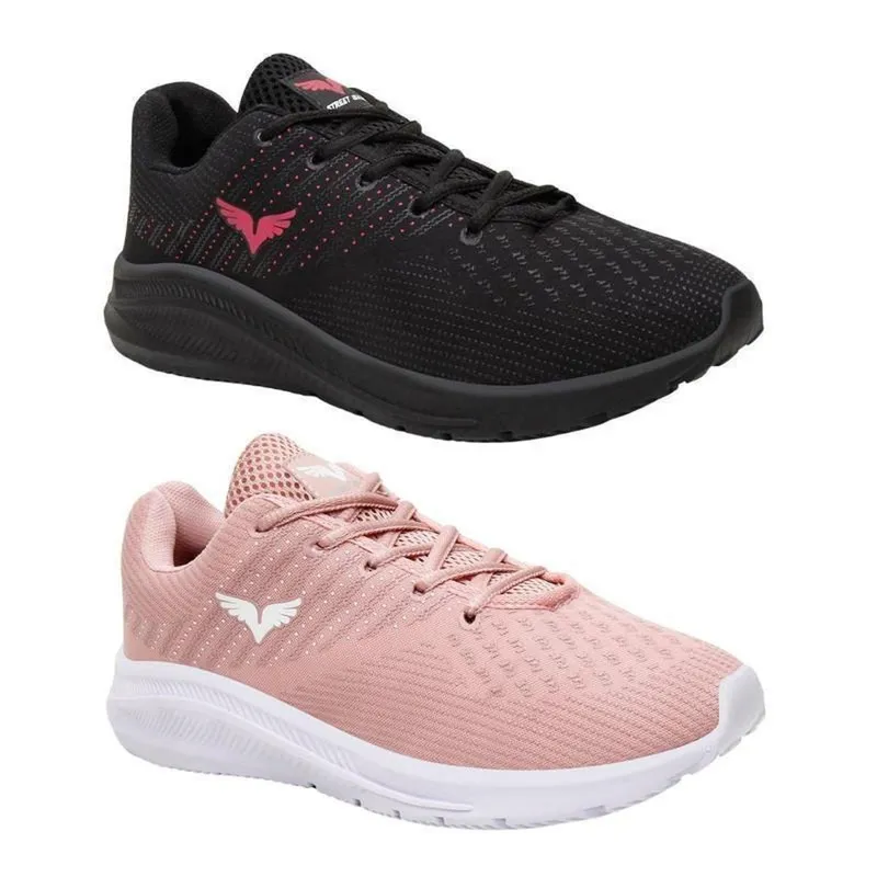 Kit 2 Pares Tênis Academia Feminino