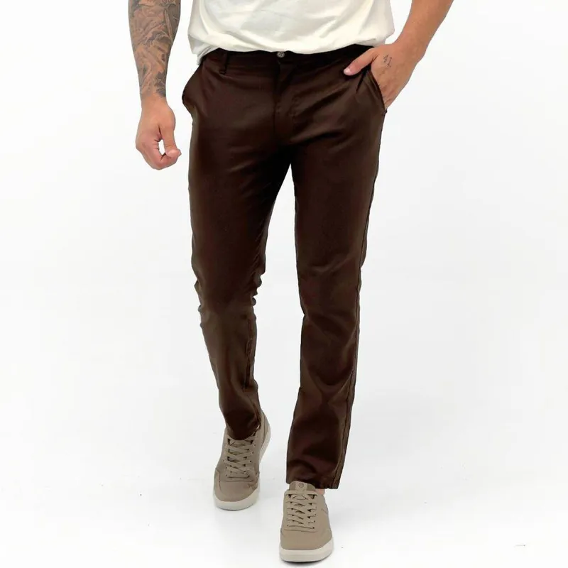 Calça Ogochi Slim Esporte Fino Masculina