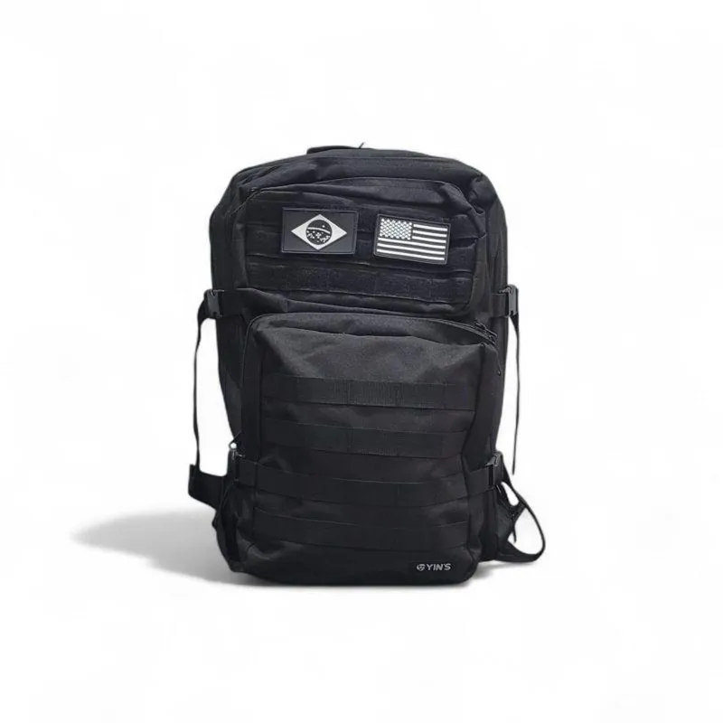 Mochila Yins Tatica Combat em Poliéster Adulto Unissex Tam- 30cmx45cmx22cm Ref. YS29706