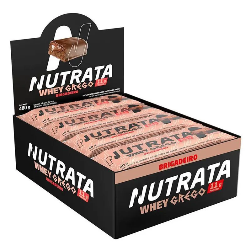 Whey Grego Bar - 40 gr Display c/ 12 Barras