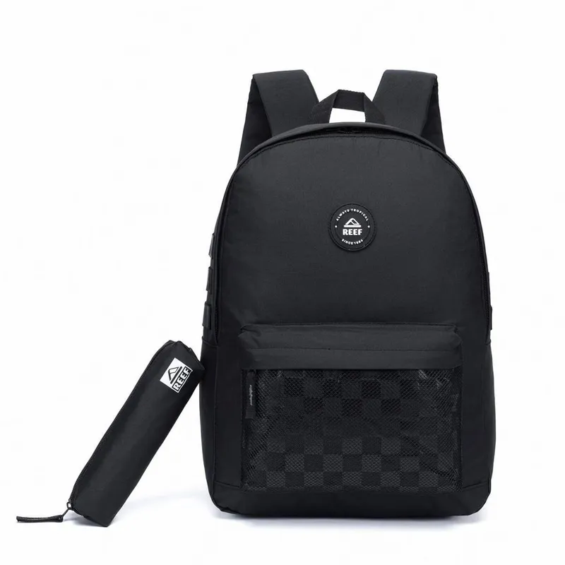 Mochila + Estojo Reef Escolar Faculdade Resistente 16 Litros