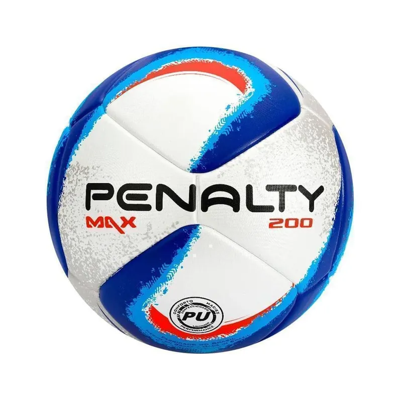BOLA FUTSAL PENALTY MAX 200 XXIV - BCO/AZUL UN