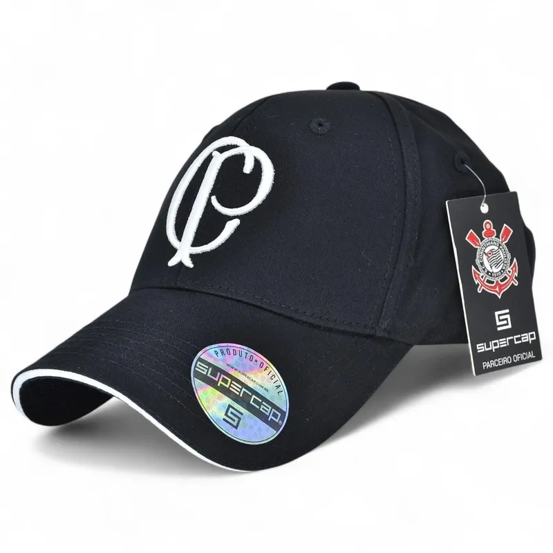 Boné SuperCap Corinthians SCCP Escudo Licenciado