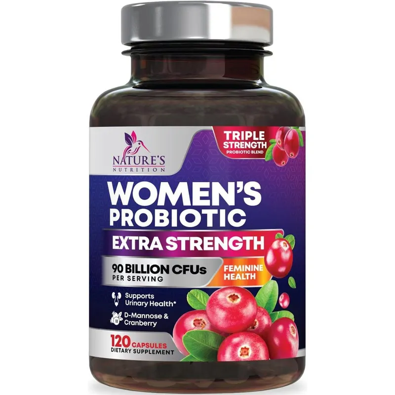 Suplemento Nature'S Nutrition Probiotics Women 120 Cápsulas