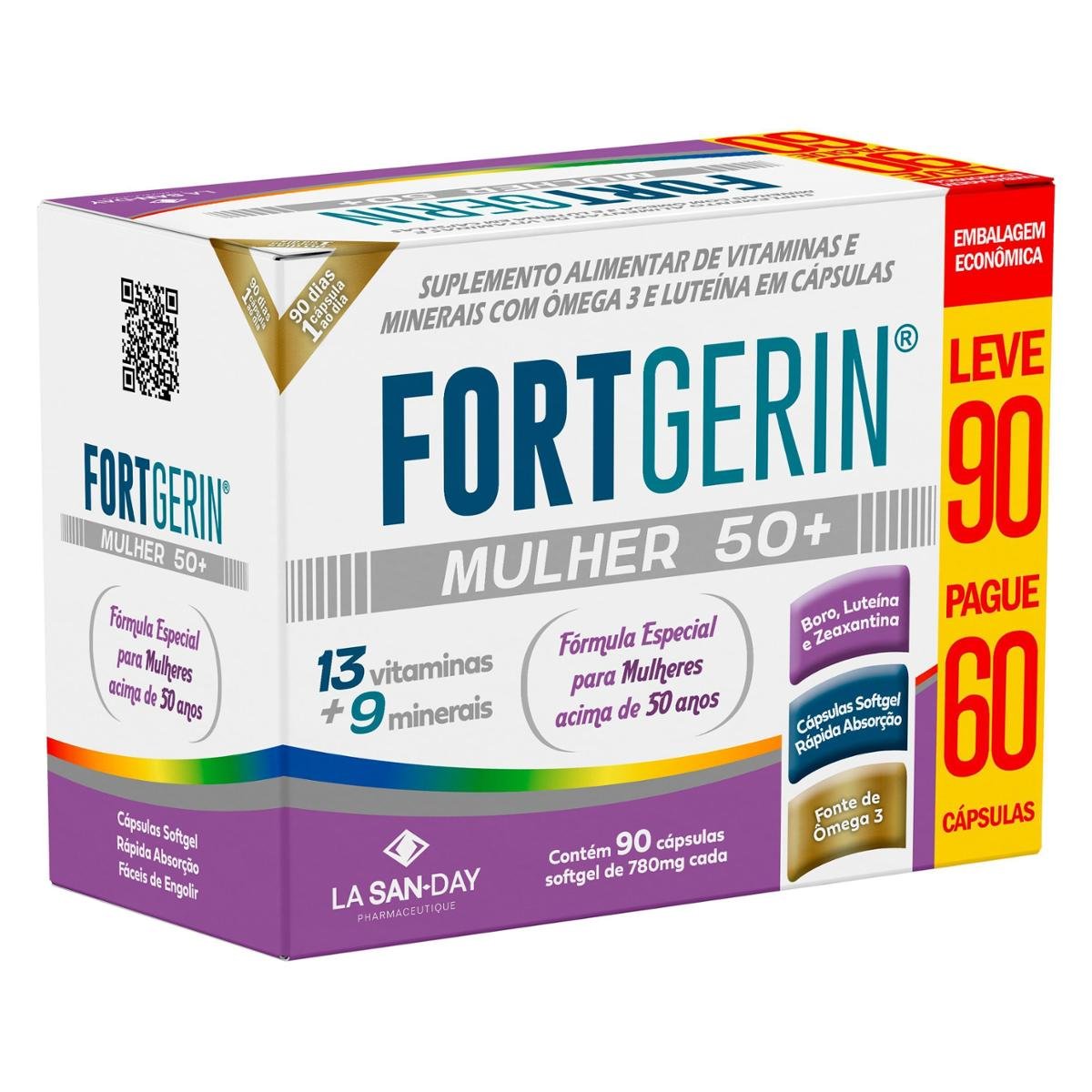 Fortgerin Mulher 50+ (30 Cápsulas)