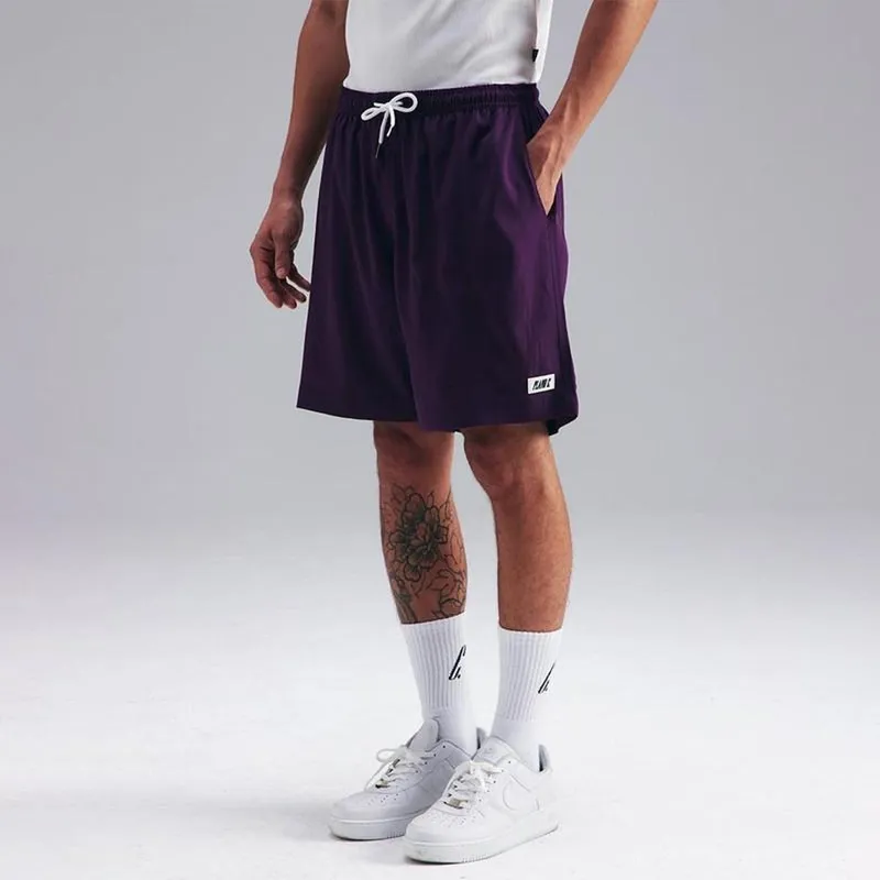 Short Plano C Logo Roxo Prune