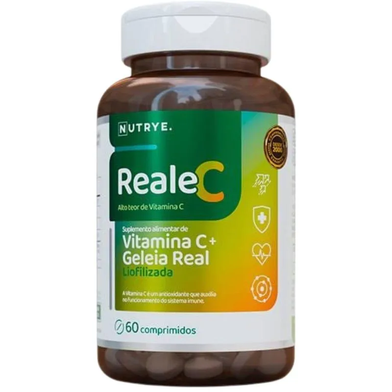 Reale C - Suplemento de Vitamina C - 60 Comprimidos