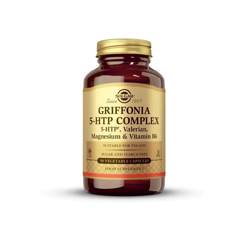 Solgar, 5-Htp 100 Mg, 90 Cápsulas Vegetais