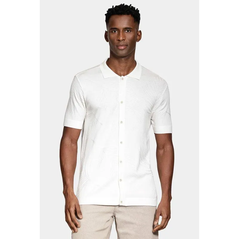 Camisa Aramis Manga Curta Tricot Palms