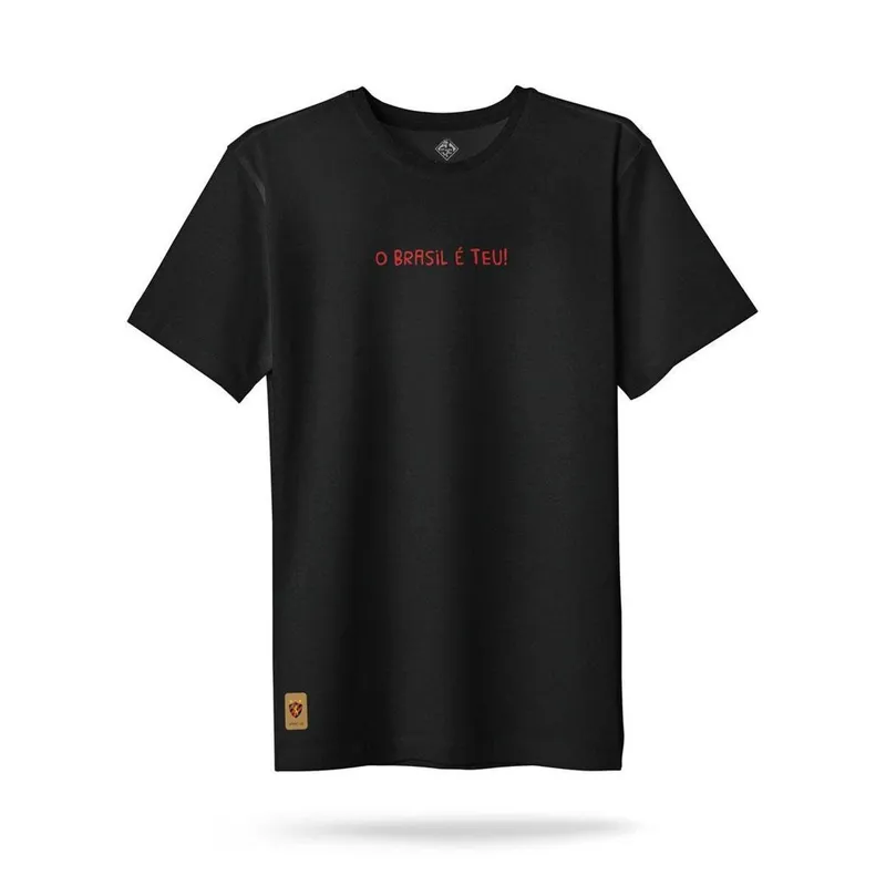Camiseta Sport | O BRASIL É TEU - Masculina | Zé Carretilha