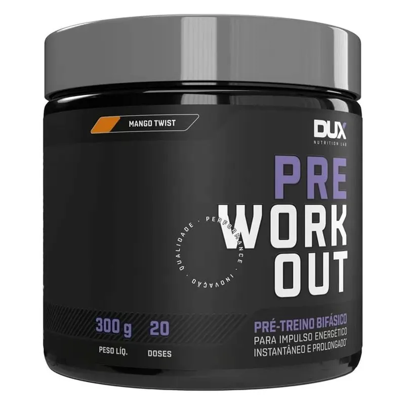Pre Workout Original - 300g Mango Twist - Dux Nutrition