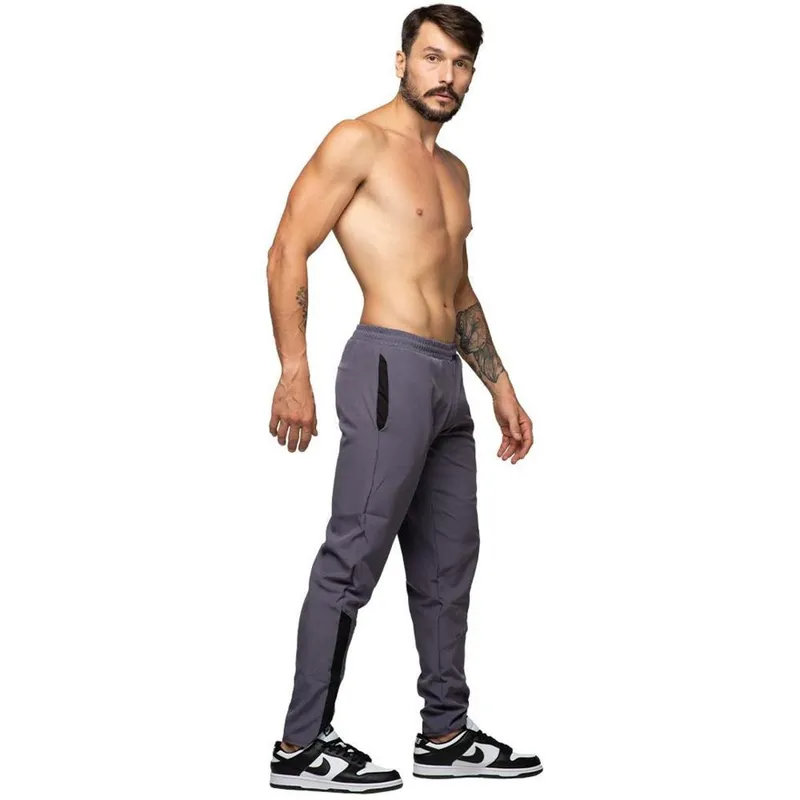 Calça Masculina Com Bolso Esportiva Tactel Frishop Adulto