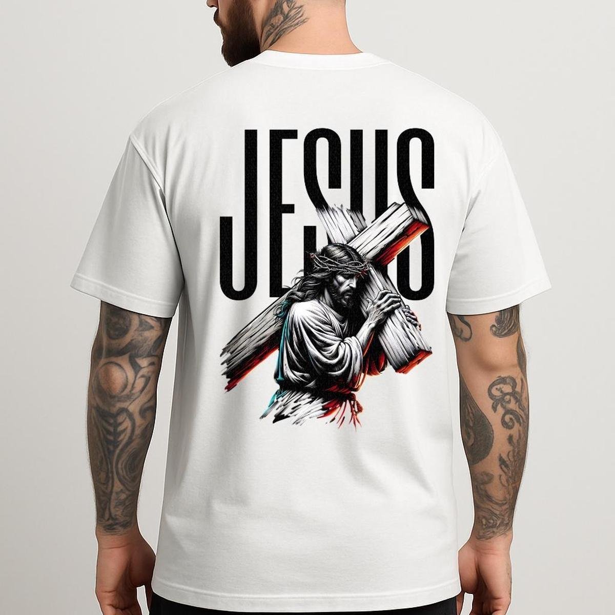 Camiseta Básica Masculina Algodão 30.1 Estampa Casual Conforto Leve Macio Qualidade Streetwear
