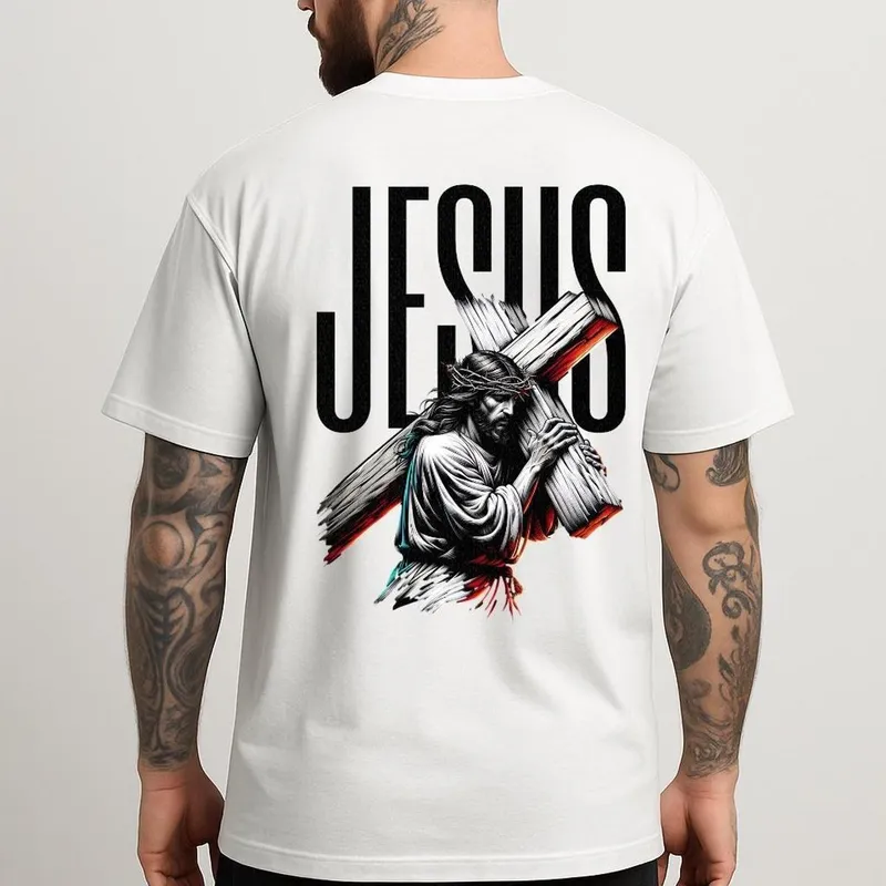 Camiseta Básica Masculina Algodão 30.1 Estampa Casual Conforto Leve Macio Qualidade Streetwear