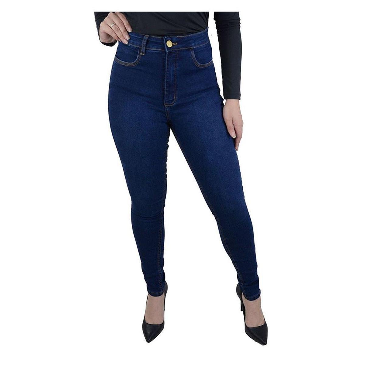 Calça Feminina Recuzza Jeans Chapa Barriga - 10816