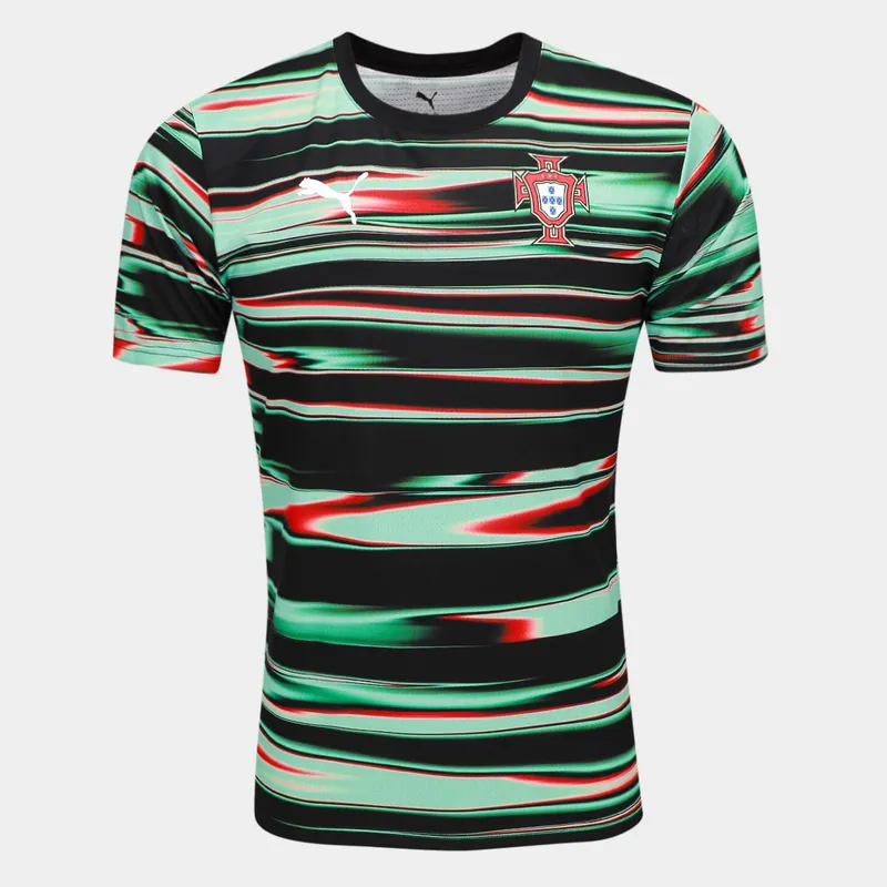 Camisa Seleção Portugal Prematch 25/26 s/n Torcedor Puma Masculina