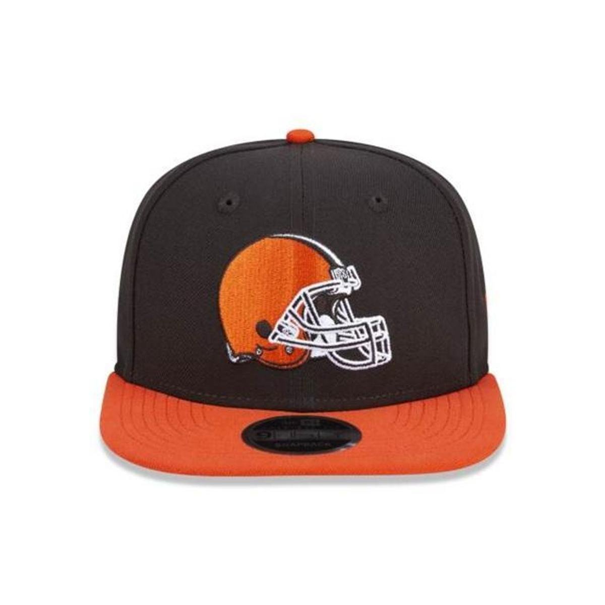 BONÉ NEW ERA 950 CLEVELAND BROWNS ORIGINAL FIT NFPERBON031 PRETO LARANJA