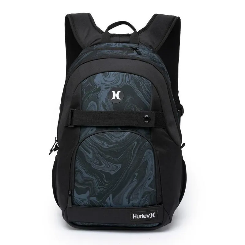 Mochila Hurley Skate Masculina Reforçada Grande 24 Litros