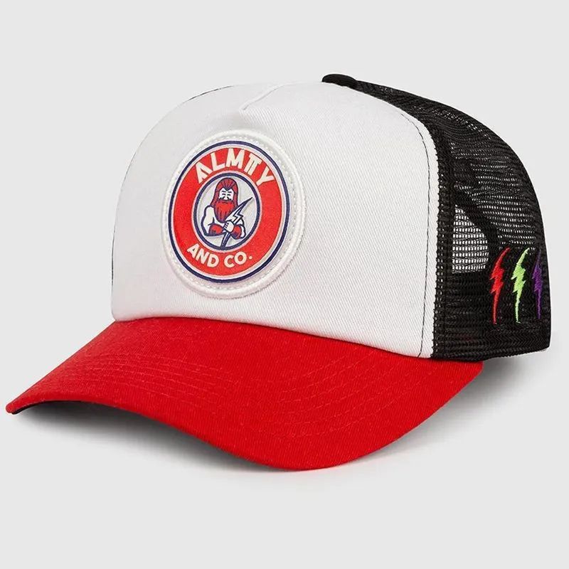 Boné ALMTY Trucker BADGED RED Unissex