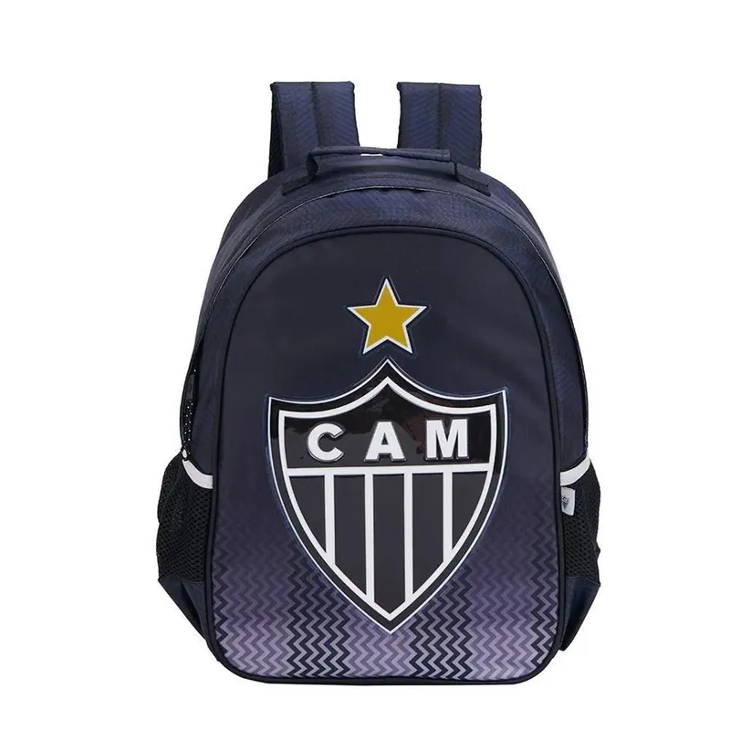 Mochila esportiva Escolar Futebol Atlético mineiro Galo 16572 Original
