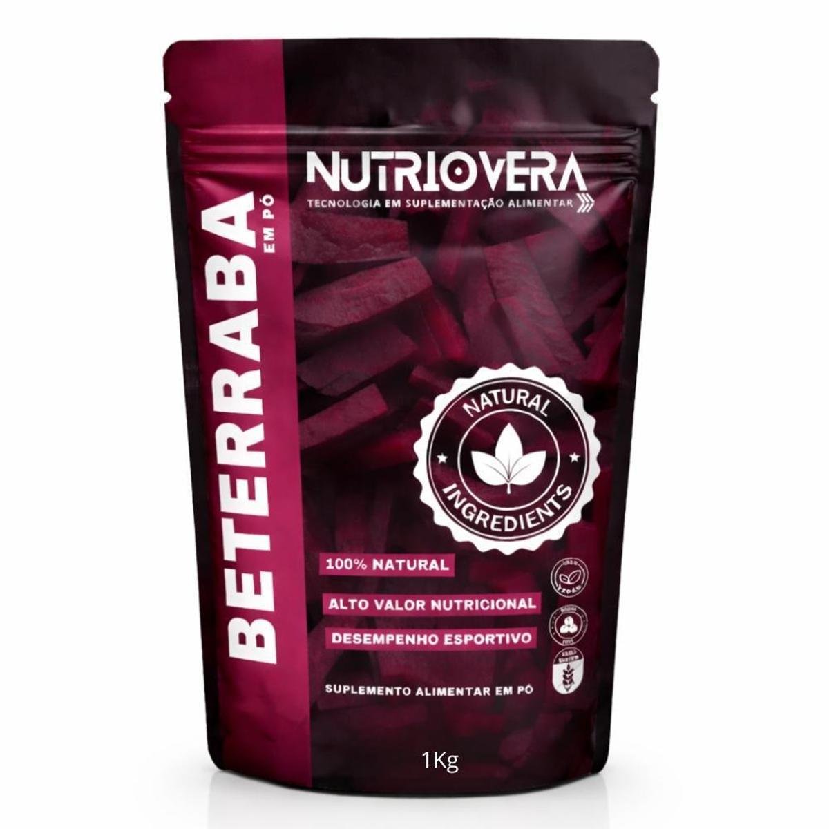 Beterraba em Pó Nutriovera 1Kg