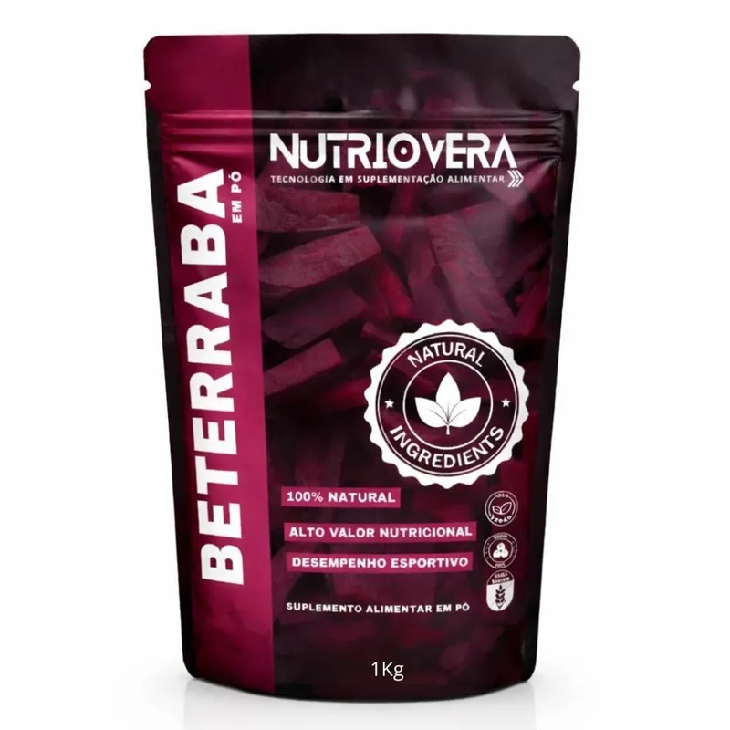 Beterraba em Pó Nutriovera 1Kg