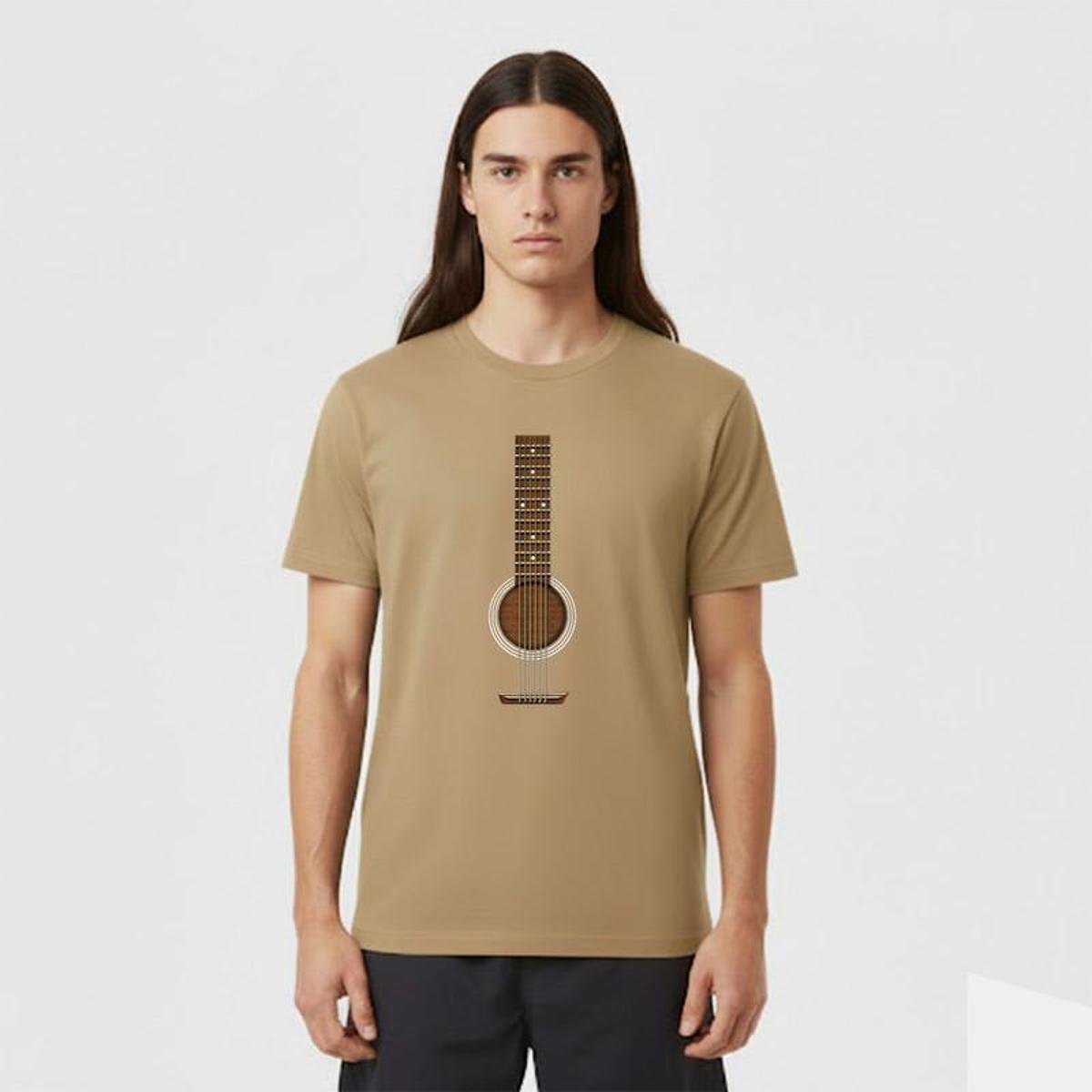 Camiseta Masculina Algodão Premium VIOLÃO