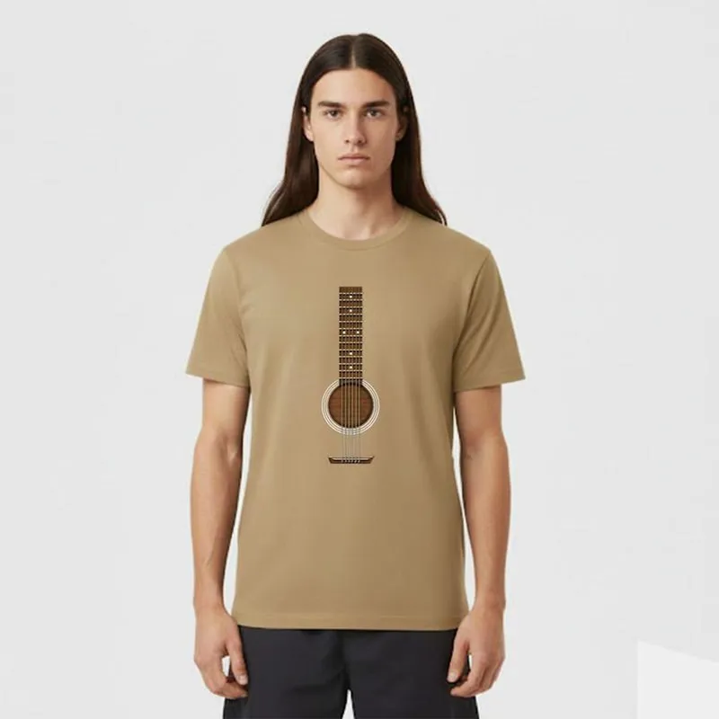 Camiseta Masculina Algodão Premium VIOLÃO