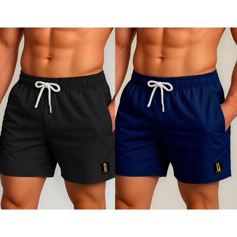 Kit 2 Shorts Masculino Treino Academia Praia Premium