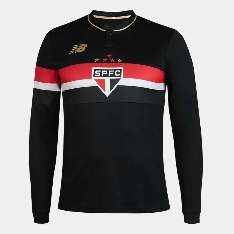 Camisa Manga Longa São Paulo III 25/26 s/n Jogador Comemorativa New Balance Masculina