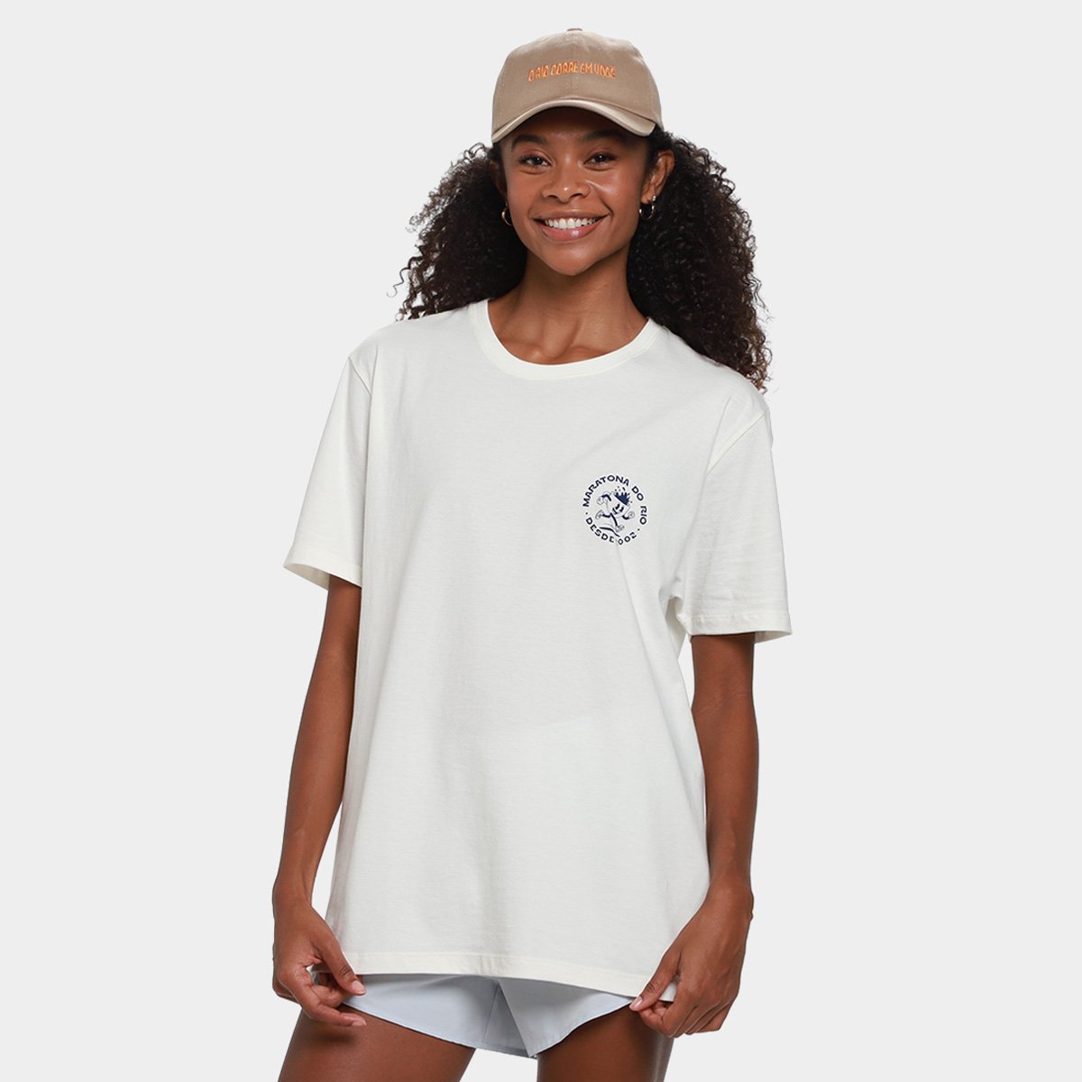 Camiseta Domingo Longão Maratona Do Rio