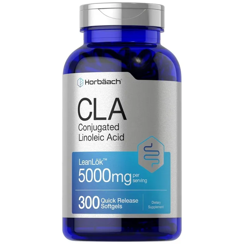 Suplemento Horbäach CLA 300 cápsulas gelatinosas de 5.000 mg de potência
