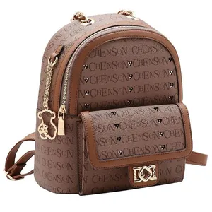 Mochila Feminina Chenson Cg85393 - Marrom Claro - U