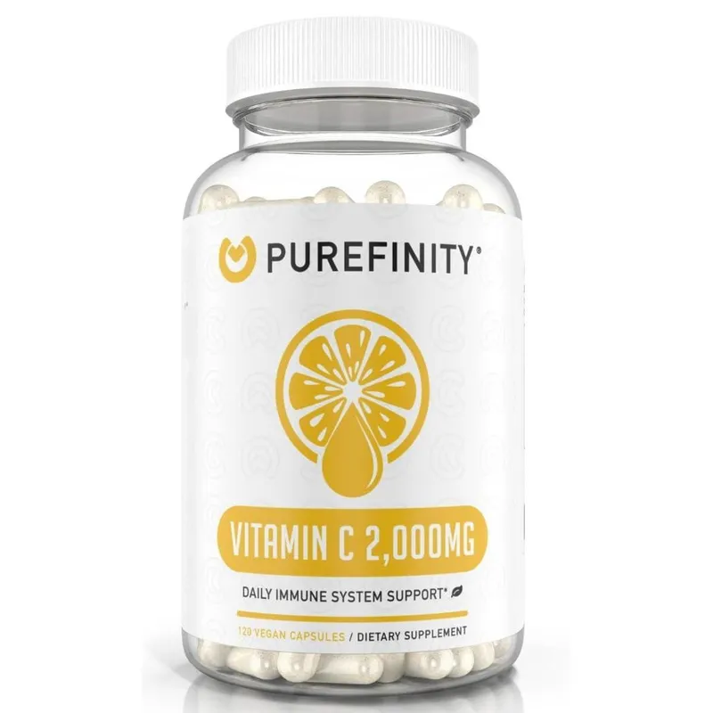 Suplemento de vitamina C PUREFINITY 2000mg 120 cápsulas