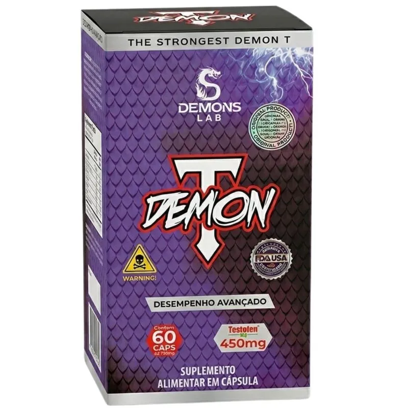 Demons T 60 Cápsulas - Termogênico Demons Lab