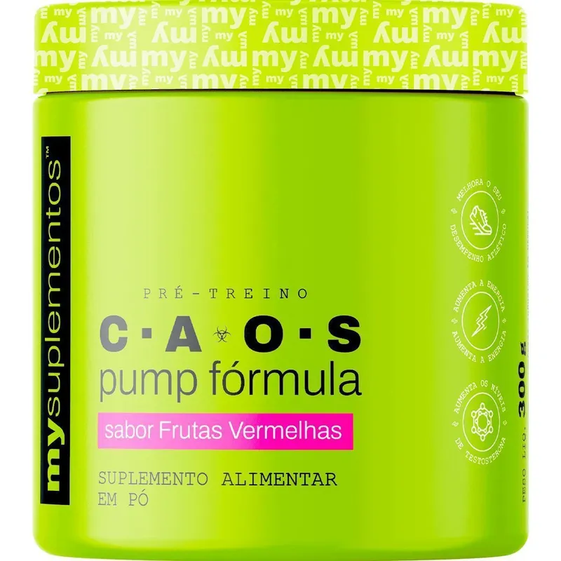 Pré Treino Caos 300g – My Suplementos
