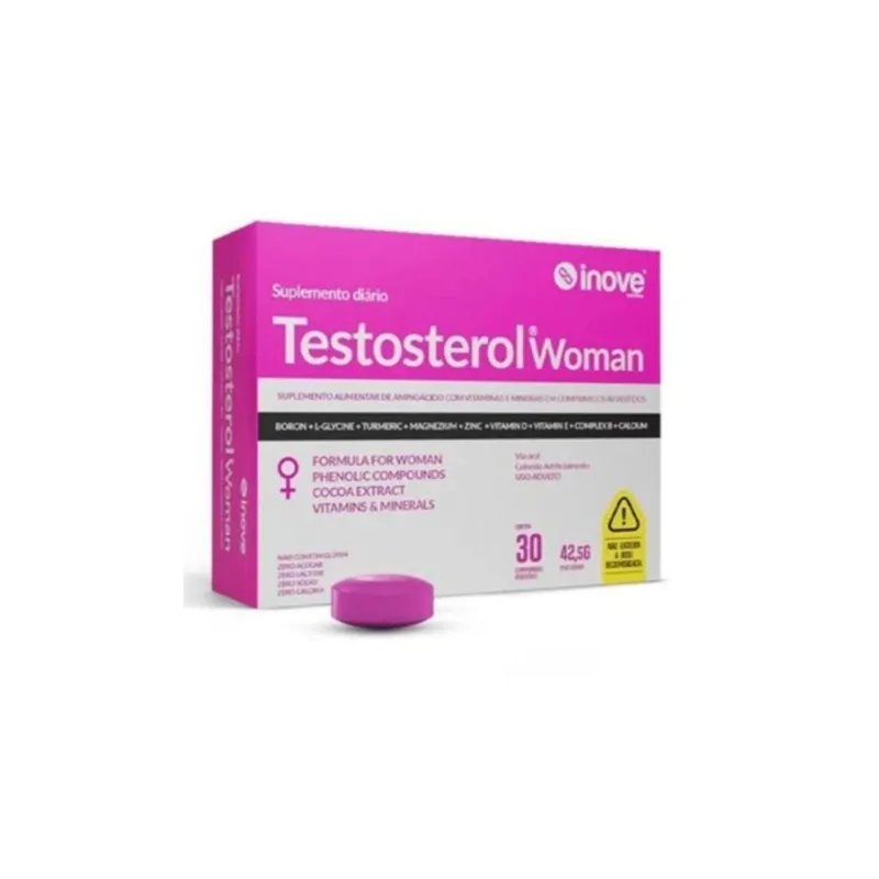 Testosterol Woman 30 comprimidos Ivone Nutrition Suplementos